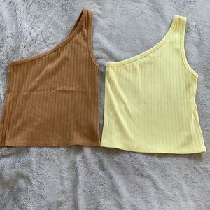 Med AE one shoulder tops